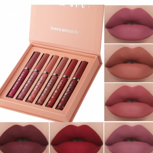 Matte Lipstick 6 Pieces Makeup Set Price